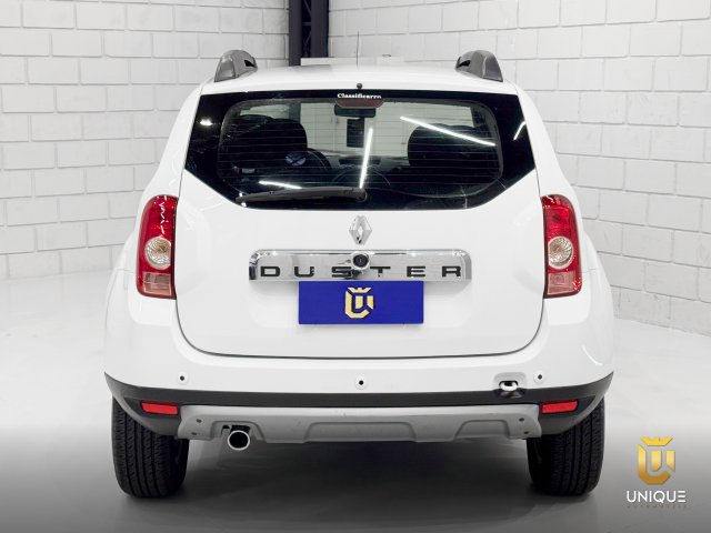 Renault Duster 2.0 DYNAMIQUE 4X4 16V FLEX 4P MANUAL 2014/2015 branco à venda na Unique Automóveis em Indaiatuba — foto 5