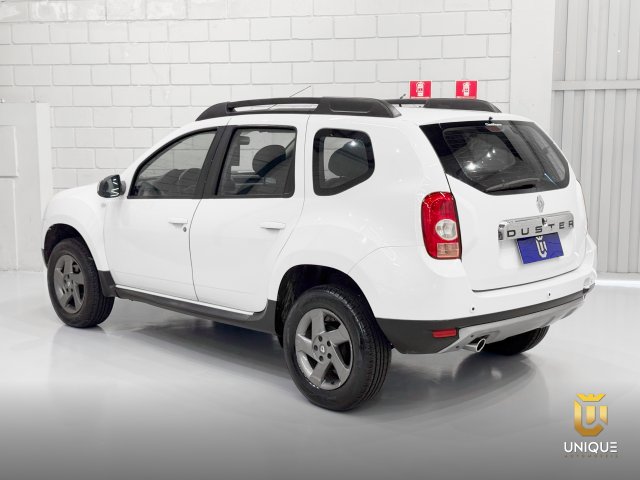 Renault Duster 2.0 DYNAMIQUE 4X4 16V FLEX 4P MANUAL 2014/2015 branco à venda na Unique Automóveis em Indaiatuba — foto 6