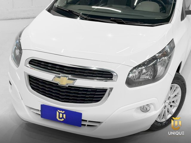 Chevrolet Spin 1.8 LT 8V FLEX 4P AUTOMÁTICO 2015/2016 branco à venda na Unique Automóveis em Indaiatuba — foto 3