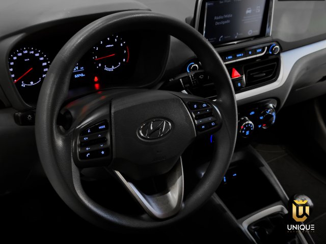Hyundai Hb20s 1.0 12V FLEX COMFORT MANUAL 2024/2025 branco à venda na Unique Automóveis em Indaiatuba — foto 11