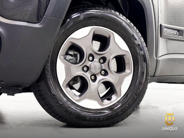 Jeep Renegade 1.8 16V FLEX 4P AUTOMATICO 2019/2020 preto à venda na Unique Automóveis em Indaiatuba — foto 3