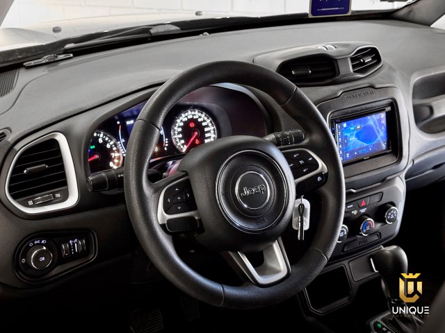 Jeep Renegade 1.8 16V FLEX 4P AUTOMATICO 2019/2020 preto à venda na Unique Automóveis em Indaiatuba — foto 14