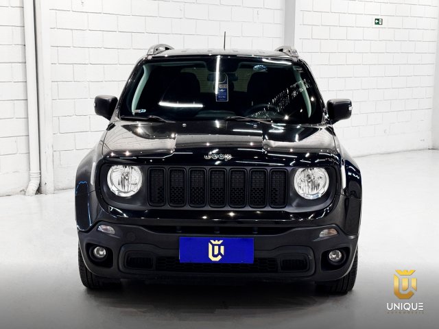Jeep Renegade 1.8 16V FLEX 4P AUTOMATICO 2019/2020 preto à venda na Unique Automóveis em Indaiatuba — foto 17