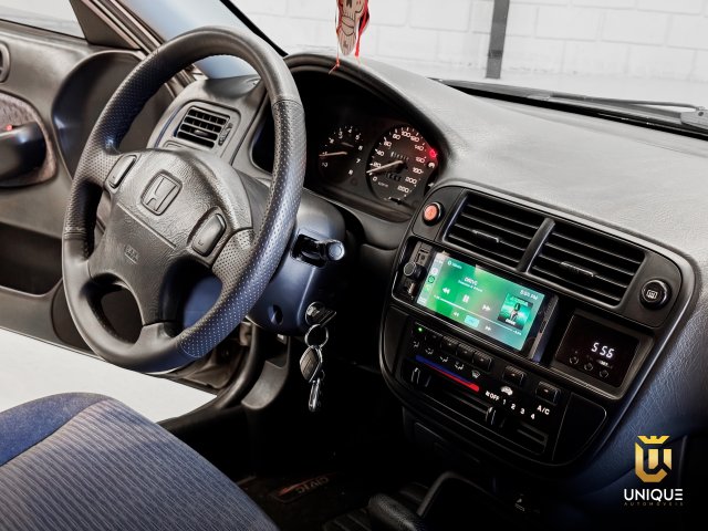 Honda Civic 1.6 LX 16V GASOLINA 4P AUTOMÁTICO 2000 cinza à venda na Unique Automóveis em Indaiatuba — foto 14