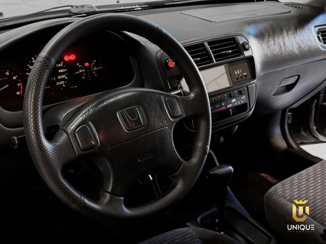 Honda Civic 1.6 LX 16V GASOLINA 4P AUTOMÁTICO 2000 cinza à venda na Unique Automóveis em Indaiatuba — foto 21