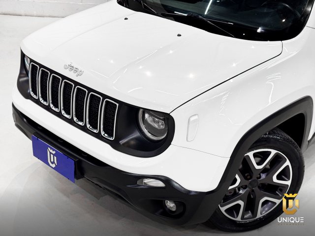 Jeep Renegade 1.8 16V FLEX LONGITUDE 4P AUTOMÁTICO 2019/2020 branco à venda na Unique Automóveis em Indaiatuba — foto 3