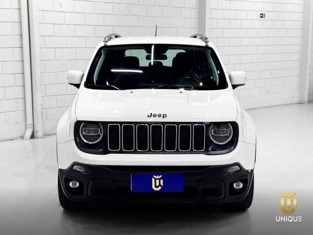 Jeep Renegade 1.8 16V FLEX LONGITUDE 4P AUTOMÁTICO 2019/2020 branco à venda na Unique Automóveis em Indaiatuba — foto 7