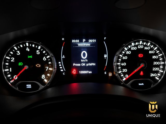 Jeep Renegade 1.8 16V FLEX LONGITUDE 4P AUTOMÁTICO 2019/2020 branco à venda na Unique Automóveis em Indaiatuba — foto 15