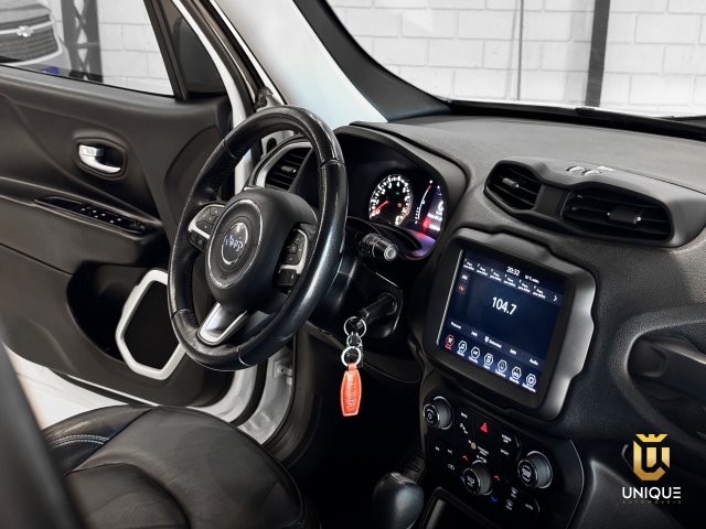 Jeep Renegade 1.8 16V FLEX LONGITUDE 4P AUTOMÁTICO 2019/2020 branco à venda na Unique Automóveis em Indaiatuba — foto 16