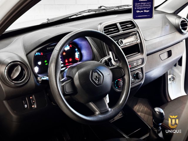Renault Kwid 1.0 12V SCE FLEX ZEN MANUAL 2025/2026 branco à venda na Unique Automóveis em Indaiatuba — foto 20