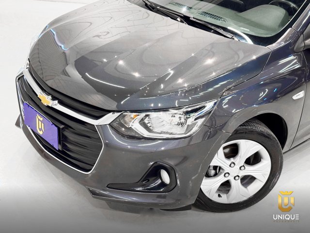 Chevrolet Onix 1.0 TURBO FLEX PLUS LTZ AUTOMÁTICO 2023/2024 cinza à venda na Unique Automóveis em Indaiatuba — foto 4
