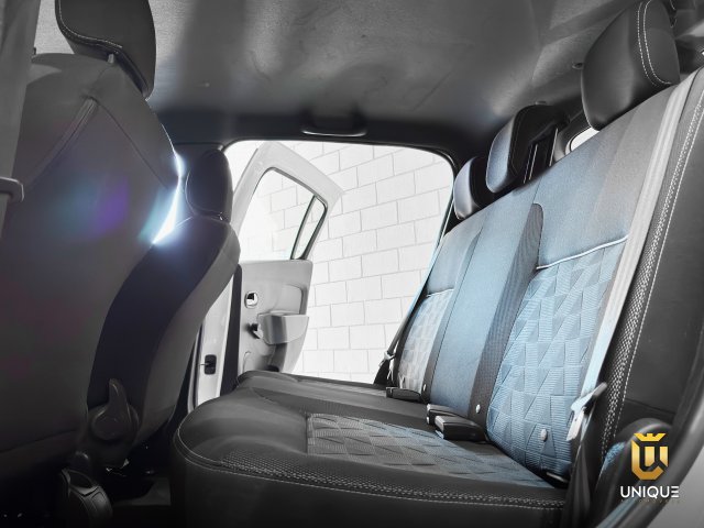 Renault Sandero 1.6 16V SCE FLEX ZEN X-TRONIC 2019/2020 branco à venda na Unique Automóveis em Indaiatuba — foto 12