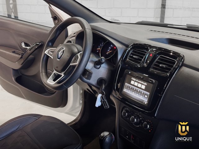 Renault Sandero 1.6 16V SCE FLEX ZEN X-TRONIC 2019/2020 branco à venda na Unique Automóveis em Indaiatuba — foto 20