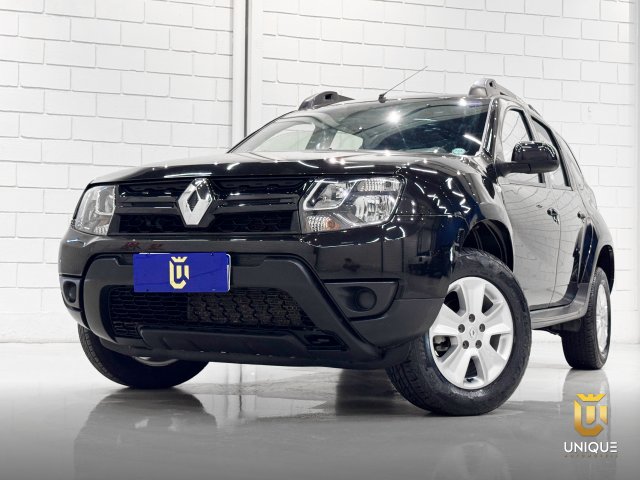 Renault Duster 1.6 16V SCE FLEX EXPRESSION MANUAL 2018/2019 preto à venda na Unique Automóveis em Indaiatuba — foto 2