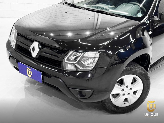 Renault Duster 1.6 16V SCE FLEX EXPRESSION MANUAL 2018/2019 preto à venda na Unique Automóveis em Indaiatuba — foto 3