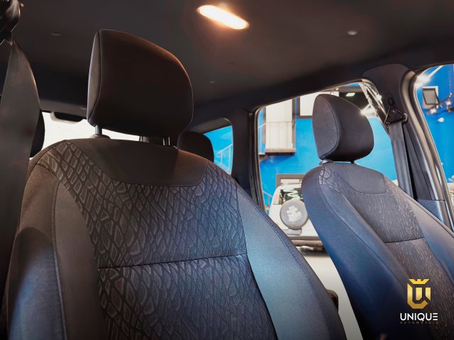 Renault Duster 1.6 16V SCE FLEX EXPRESSION MANUAL 2018/2019 preto à venda na Unique Automóveis em Indaiatuba — foto 13