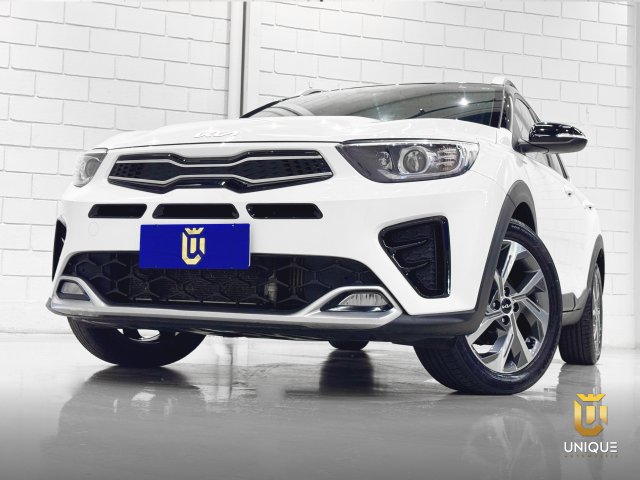 Kia Stonic 1.0 TGDI MHEV SX AUTOMÁTICO 2021/2022 branco à venda na Unique Automóveis em Indaiatuba — foto 2