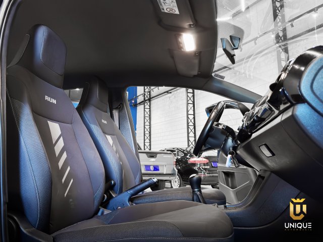 Volkswagen Up 1.0 MPI RUN UP 12V FLEX 4P MANUAL 2016/2017 azul à venda na Unique Automóveis em Indaiatuba — foto 12