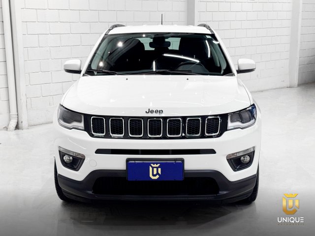 Jeep Compass 2.0 16V FLEX SPORT AUTOMÁTICO 2019/2020 branco à venda na Unique Automóveis em Indaiatuba — foto 13