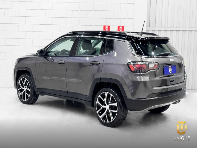 Jeep Compass 1.3 T270 TURBO FLEX LIMITED AT6 2024/2025 cinza à venda na Unique Automóveis em Indaiatuba — foto 9