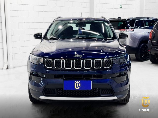 Jeep Compass 1.3 T270 TURBO FLEX LONGITUDE AT6 2023 azul à venda na Unique Automóveis em Indaiatuba — foto 7