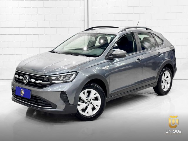 Volkswagen Nivus 1.0 200 TSI TOTAL FLEX COMFORTLINE AUTOMÁTICO 2022 cinza à venda na Unique Automóveis em Indaiatuba — foto 1