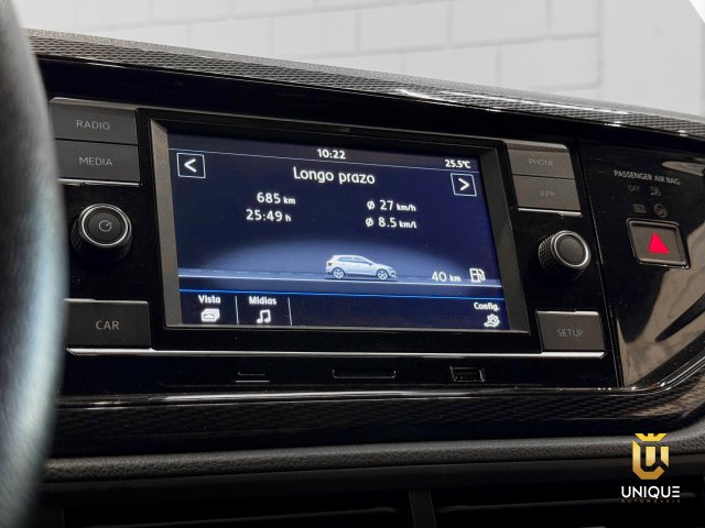 Volkswagen Nivus 1.0 200 TSI TOTAL FLEX COMFORTLINE AUTOMÁTICO 2022 cinza à venda na Unique Automóveis em Indaiatuba — foto 16