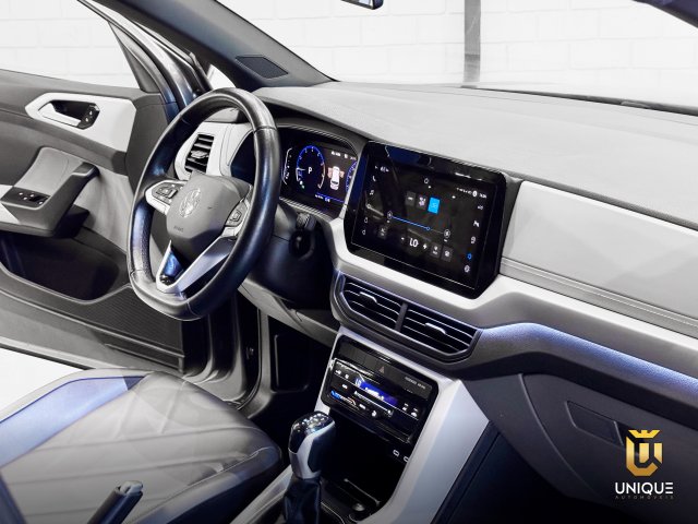 Volkswagen T-cross 1.0 200 TSI TOTAL FLEX AUTOMÁTICO 2024/2025 cinza à venda na Unique Automóveis em Indaiatuba — foto 14