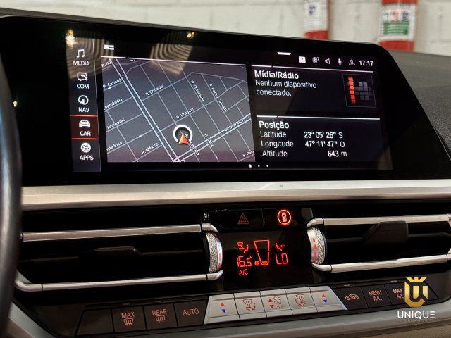 Bmw 320i 2.0 16V TURBO GASOLINA SPORT AUTOMÁTICO 2020 preto à venda na Unique Automóveis em Indaiatuba — foto 17