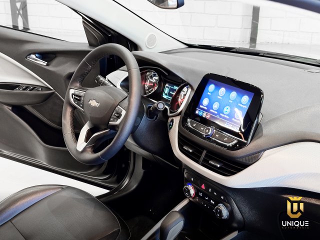 Chevrolet Onix 1.0 TURBO FLEX PLUS PREMIER AUTOMÁTICO 2022 preto à venda na Unique Automóveis em Indaiatuba — foto 13
