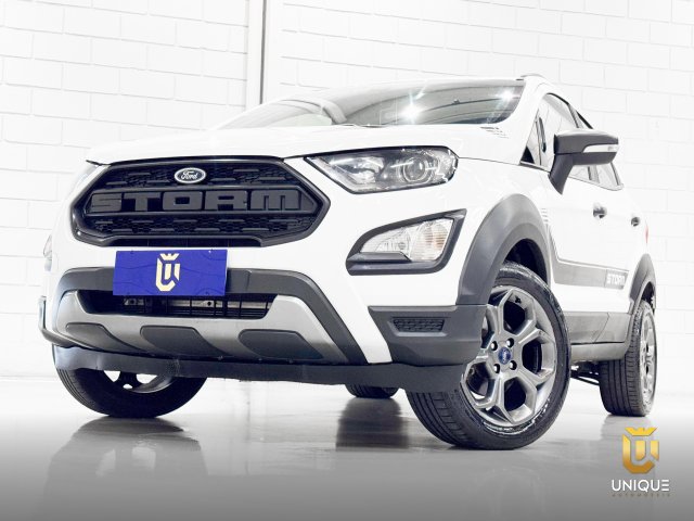 Ford Ecosport 2.0 DIRECT FLEX STORM 4WD AUTOMÁTICO 2020/2021 branco à venda na Unique Automóveis em Indaiatuba — foto 2