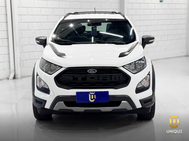 Ford Ecosport 2.0 DIRECT FLEX STORM 4WD AUTOMÁTICO 2020/2021 branco à venda na Unique Automóveis em Indaiatuba — foto 7