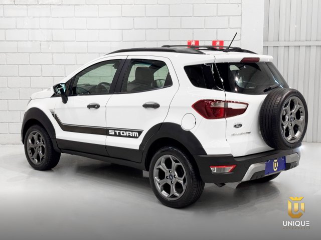 Ford Ecosport 2.0 DIRECT FLEX STORM 4WD AUTOMÁTICO 2020/2021 branco à venda na Unique Automóveis em Indaiatuba — foto 9