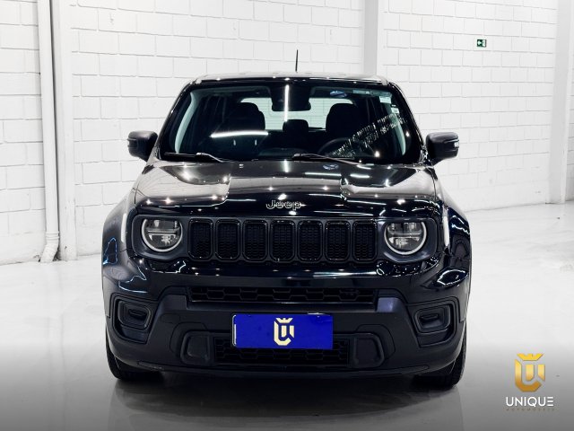 Jeep Renegade 1.3 T270 TURBO FLEX LONGITUDE AT6 2023 preto à venda na Unique Automóveis em Indaiatuba — foto 7