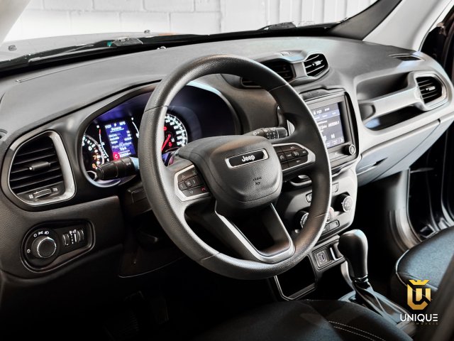 Jeep Renegade 1.3 T270 TURBO FLEX LONGITUDE AT6 2023 preto à venda na Unique Automóveis em Indaiatuba — foto 14