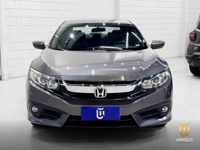 Honda Civic 2.0 16V FLEXONE EXL 4P CVT 2019 cinza à venda na Unique Automóveis em Indaiatuba — foto 7