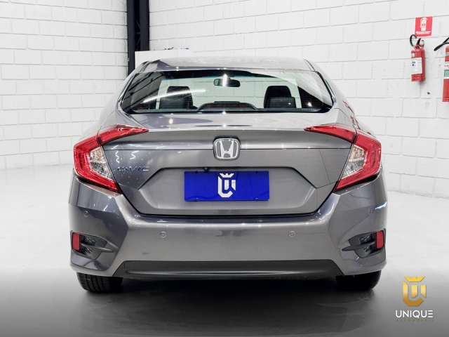 Honda Civic 2.0 16V FLEXONE EXL 4P CVT 2019 cinza à venda na Unique Automóveis em Indaiatuba — foto 8