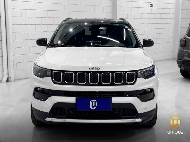 Jeep Compass 1.3 T270 TURBO FLEX LONGITUDE AT6 2023 branco à venda na Unique Automóveis em Indaiatuba — foto 7