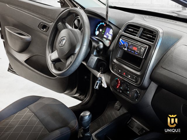 Renault Kwid 1.0 12V SCE FLEX ICONIC MANUAL 2025/2026 preto à venda na Unique Automóveis em Indaiatuba — foto 14