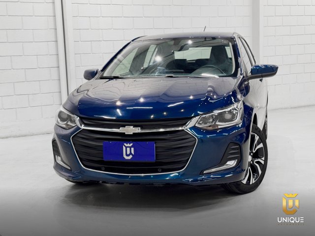 Chevrolet Onix 1.0 FLEX MANUAL 2024/2025 azul à venda na Unique Automóveis em Indaiatuba — foto 2