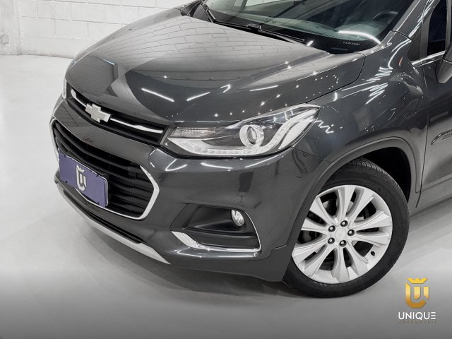 Chevrolet Tracker 1.4 16V TURBO FLEX PREMIER AUTOMÁTICO 2018 cinza à venda na Unique Automóveis em Indaiatuba — foto 3