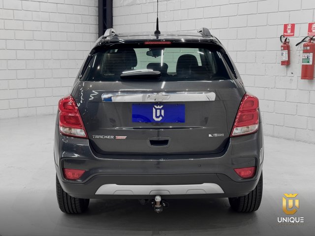 Chevrolet Tracker 1.4 16V TURBO FLEX PREMIER AUTOMÁTICO 2018 cinza à venda na Unique Automóveis em Indaiatuba — foto 8
