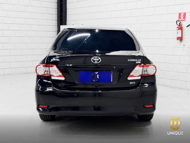 Toyota Corolla 2.0 XEI 16V FLEX 4P AUTOMÁTICO 2012/2013 preto à venda na Unique Automóveis em Indaiatuba — foto 8