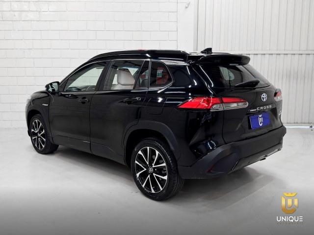Toyota Corolla Cross 1.8 VVT-I HYBRID FLEX XRV CVT 2022/2023 preto à venda na Unique Automóveis em Indaiatuba — foto 9