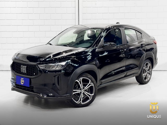 Fiat Fastback 1.0 TURBO 200 FLEX IMPETUS CVT 2023/2024 preto à venda na Unique Automóveis em Indaiatuba — foto 1