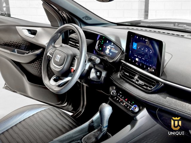 Fiat Fastback 1.0 TURBO 200 FLEX IMPETUS CVT 2023/2024 preto à venda na Unique Automóveis em Indaiatuba — foto 20