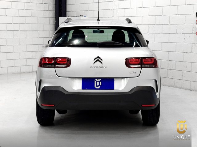 Citroën C4 Cactus 1.6 VTI 120 FLEX LIVE MANUAL 2018/2019 prata à venda na Unique Automóveis em Indaiatuba — foto 8