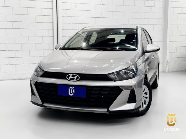 Hyundai Hb20 1.0 12V FLEX SENSE PLUS MANUAL 2023/2024 prata à venda na Unique Automóveis em Indaiatuba — foto 2