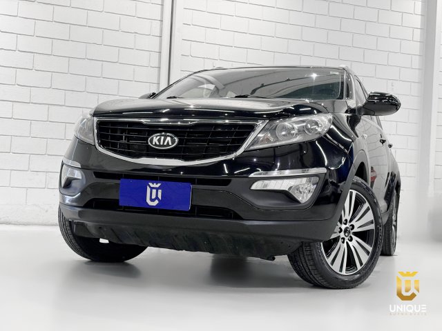 Kia Sportage 2.0 EX 4X2 16V FLEX 4P AUTOMÁTICO 2014/2015 preto à venda na Unique Automóveis em Indaiatuba — foto 2