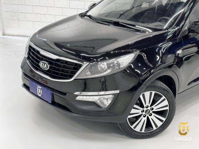 Kia Sportage 2.0 EX 4X2 16V FLEX 4P AUTOMÁTICO 2014/2015 preto à venda na Unique Automóveis em Indaiatuba — foto 4